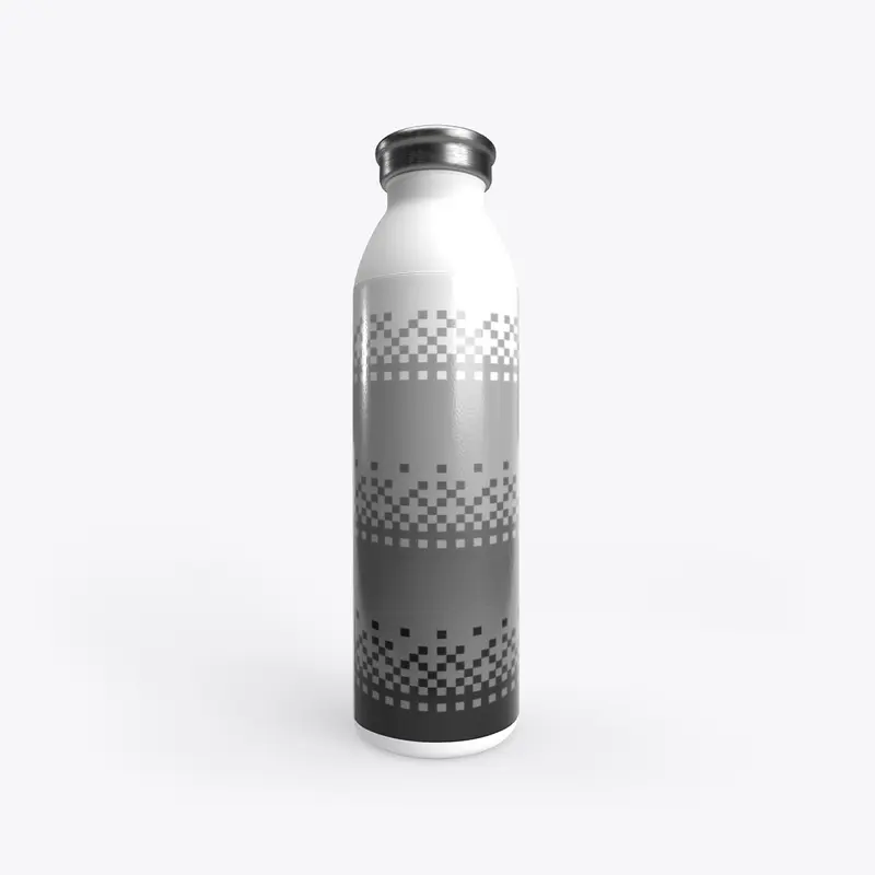 8-Bit Gradient Water Bottle